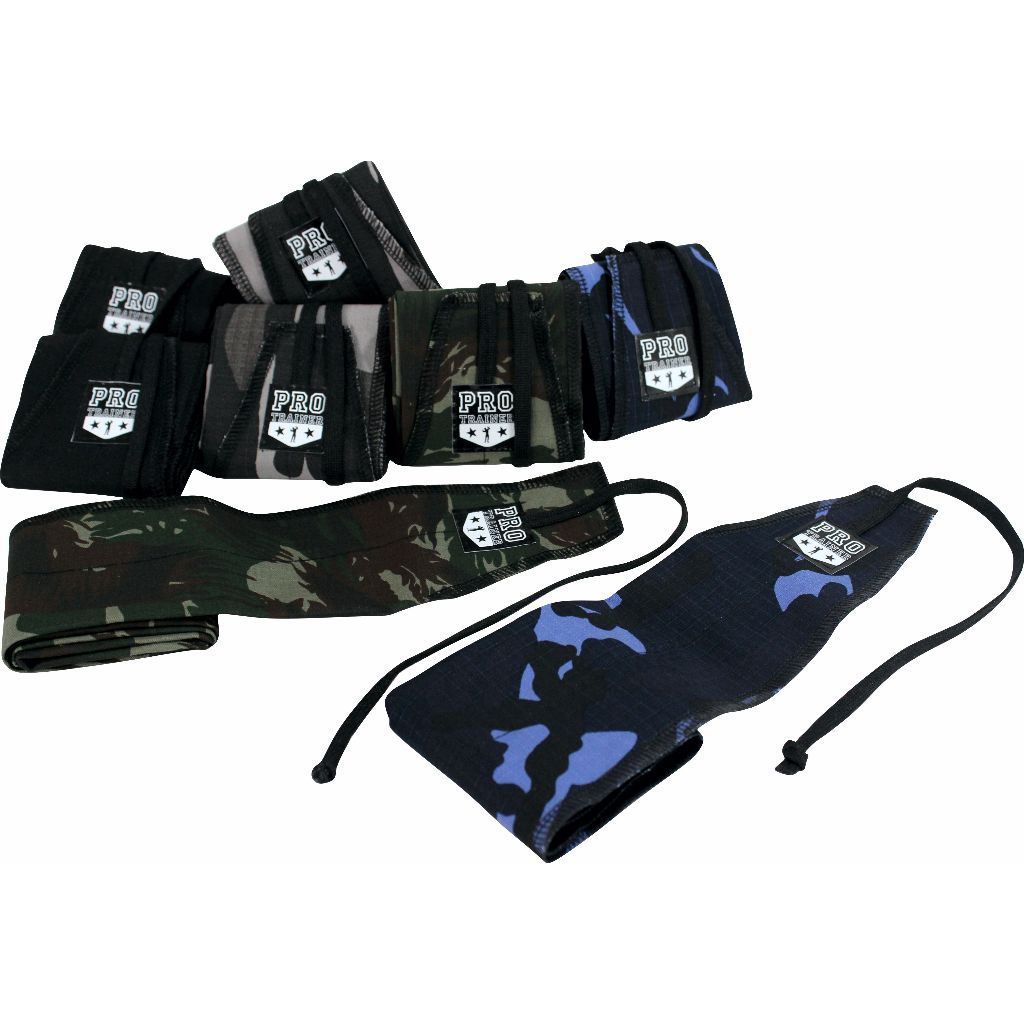 Kit 10 Munhequeiras Tecido Pulso Punho Funcional