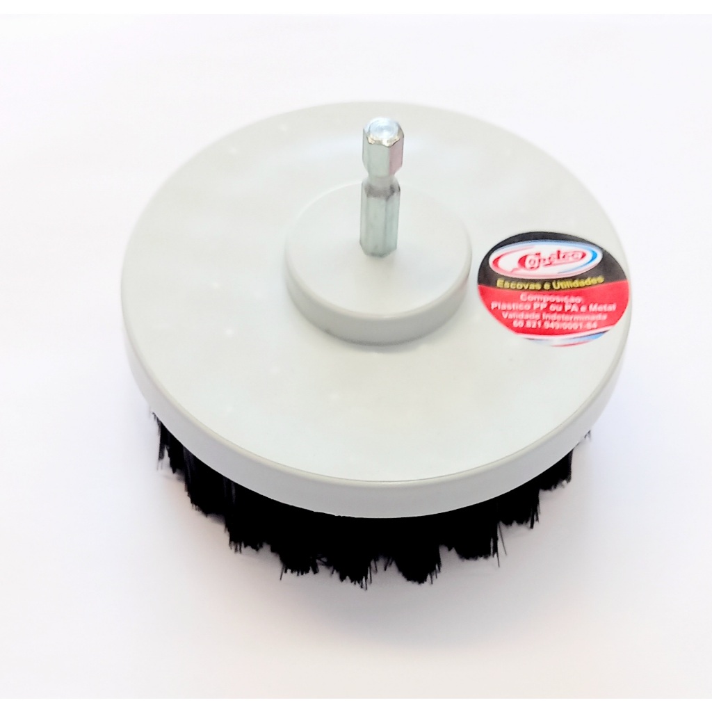 escova soft extra macia / escova rotativa 100mm uso em furadeira