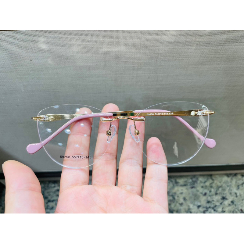 Armação balgriff feminino metal óculos pra grau de descanso 59258 em Oferta na Shopee