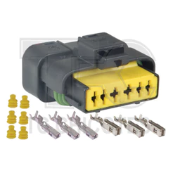 Kit Reparo Farol Sensor Borboleta Palio Siena Peugeot - 6 Vias