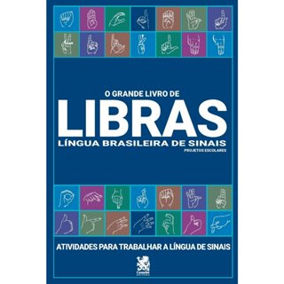 O Grande Livro de Libras: Língua brasileira de sinais: Suplementos e Guias de estudo em Oferta na Shopee