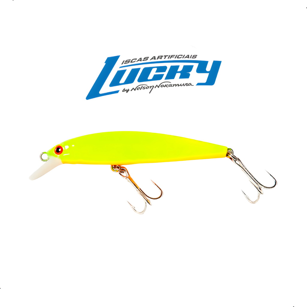 Isca Artificial Nelson Nakamura Meia Agua Marrenta 80 8cm/11g Lucky