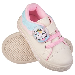Tênis Infantil Menina Casual Gatinho Delicada Volta as Aulas Moda Confortável Promoção Dia a Dia em Oferta na Shopee