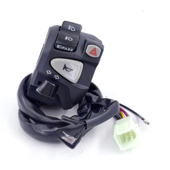 Punho Luz Cb650 Nc750 Plug P/ Titan 150 04/13 Adaptação Titan Fan Start 160 Lampejador/Alerta 9871