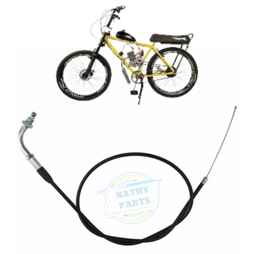 Cabo Acelerador Bicicleta Motorizada Mobilete Motor Moskito Mobilete 2 tempo mobylete  Bike