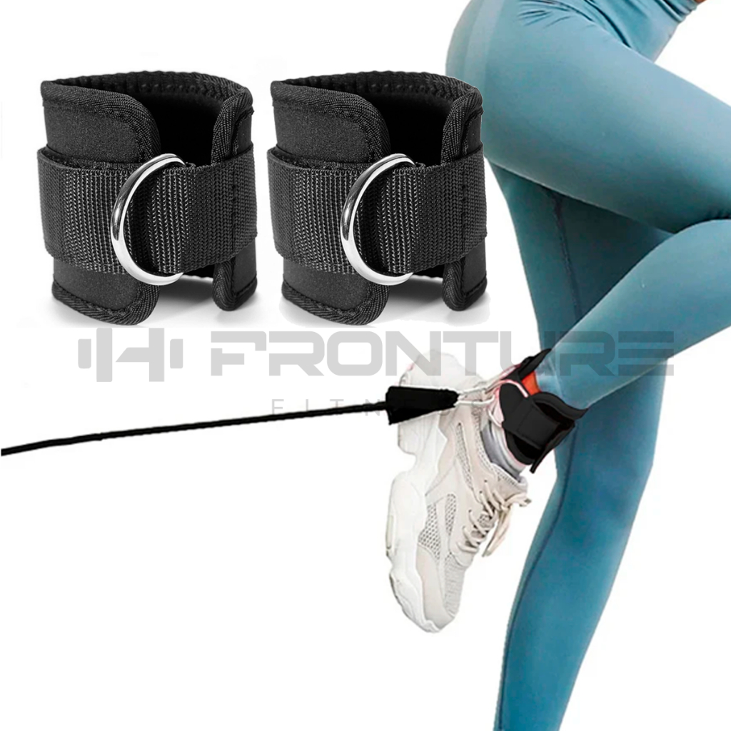 Polia Baixa Tornozeleira Cross Over Puxador Glúteo Academia Musculação Treinamento Funcional Fitness