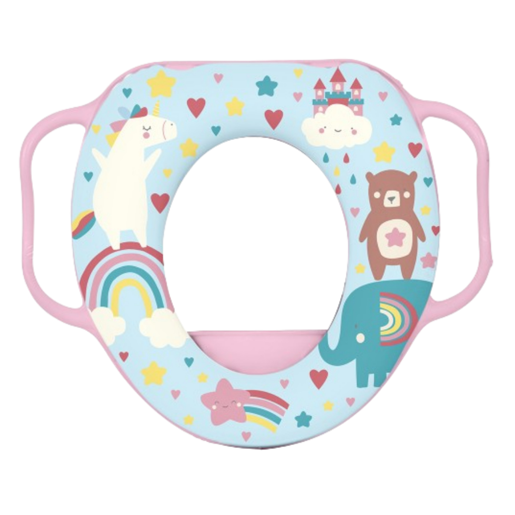 Redutor de Assento para Vaso Sanitário com Protetor Antirrespingo Prático e Higiênico +12 meses Buba em Oferta na Shopee