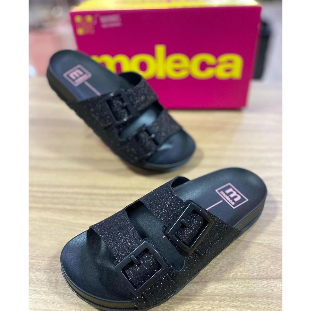 Sandalia Moleca Birken Original Rasteira Fivela Rasteirinha Original Papete Slide Conforto Casual