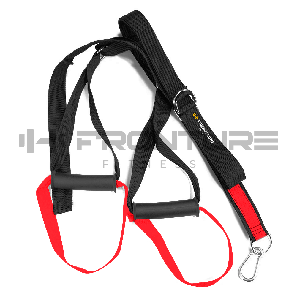 Fita De Treinamento Suspenso Funcional Pilates Trx Suspensão Suspenso Alongamento Vermelho