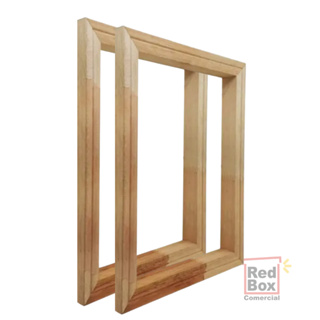 2 Chassis Bastidor De Madeira 50X60 Cm Para Tela De Pintura em Oferta na Shopee
