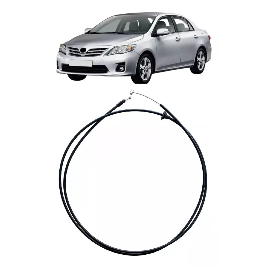 Cabo De Aço Abertura Capô Toyota Corolla Fielder 2003 A 2014 S/ Alavanca