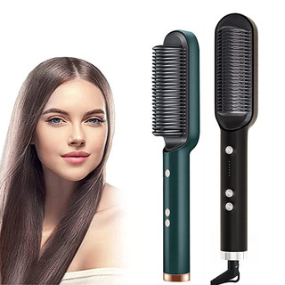 Escova Alisadora 5 Em 1: Potência Praticidade Qualidade Já 110v/220v Escova Elétrica Alisadora Secador Chapinha de Cabelos Escova Secadora Tipo TAIFF escova 5 em 1 qualidade premium TOP  Escova Alisadora 5 Em 1 Temperatura Ajustável Bivolt Full Escova Ali