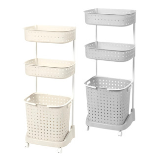 Cesto De Roupas com rodinhas Conjunto Lavanderia Organizador Portátil em Oferta na Shopee