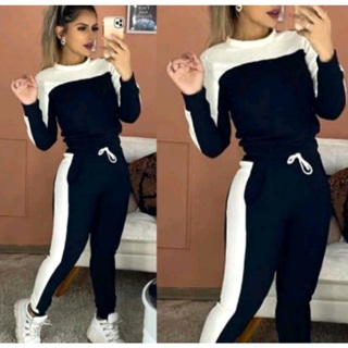 Conjunto Crepe Feminino Com Bolso Moda Feminina Blogueira em Oferta na Shopee