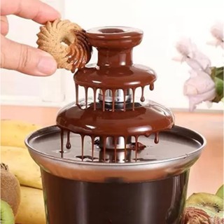 Mini Maquina de Cascata De Chocolate Fondue Eletrica 110w