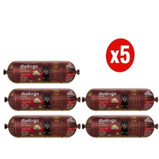 Kit 5 Dudogs Mr Chef Tradicional Ração Semi Úmida para Cães 1Kg FVO em Oferta na Shopee