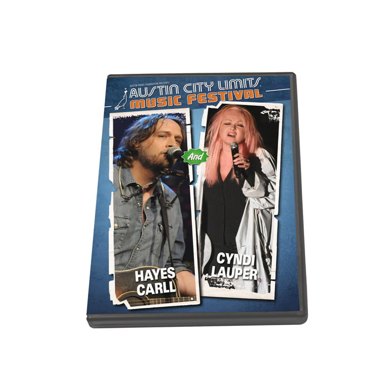 Cyndi Lauper & Hayes Carll Dvd Austin City Limits 2016