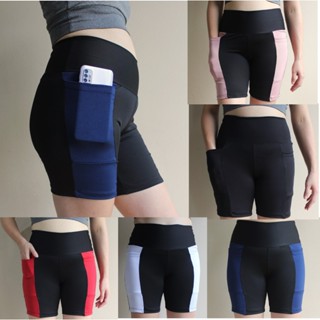 Bermuda legging POLIAMIDA com bolso grande para celular - Short leg microfibra suplex fitness cintura alta para academia e dia a dia várias cores ref.483 bermuda corrida feminina