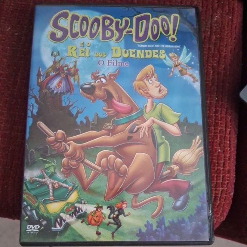 DVD Scooby-Doo! E O Rei dos Duwndes 'O filme ' com magia e o Dia das Bruxas (Halloween)
