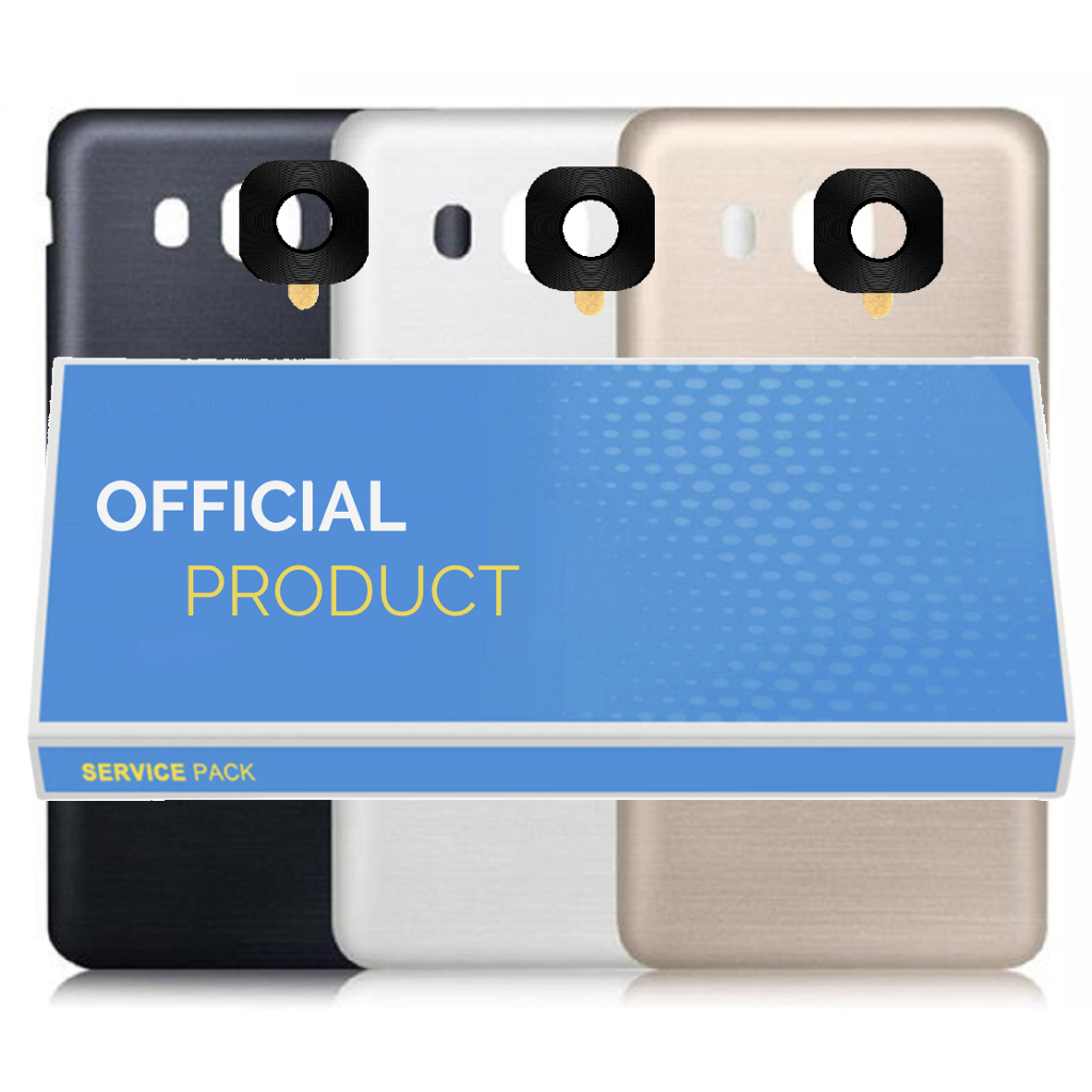 Tampa + Com Lente da Câmera Compatível Galaxy J510 Metal J5 2016 + Capa Fundo + Com Logo!