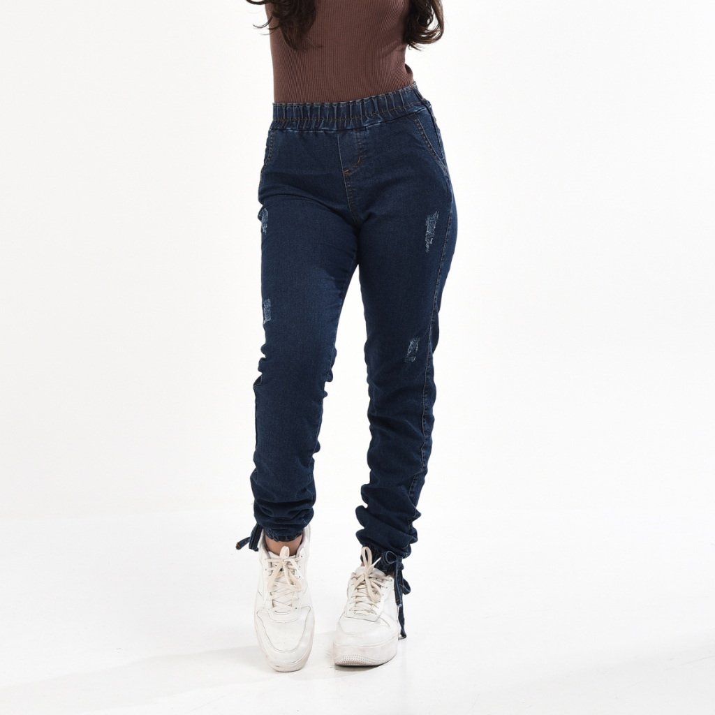 Calça jogger feminina infantil juvenil com elastico na cintura