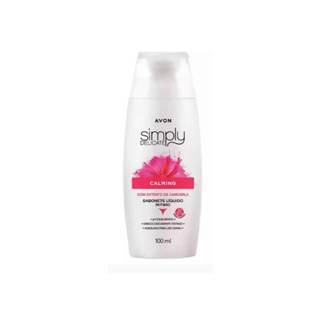 Avon Sabonete Íntimo Líquido Simply Delicate Calming 100ml