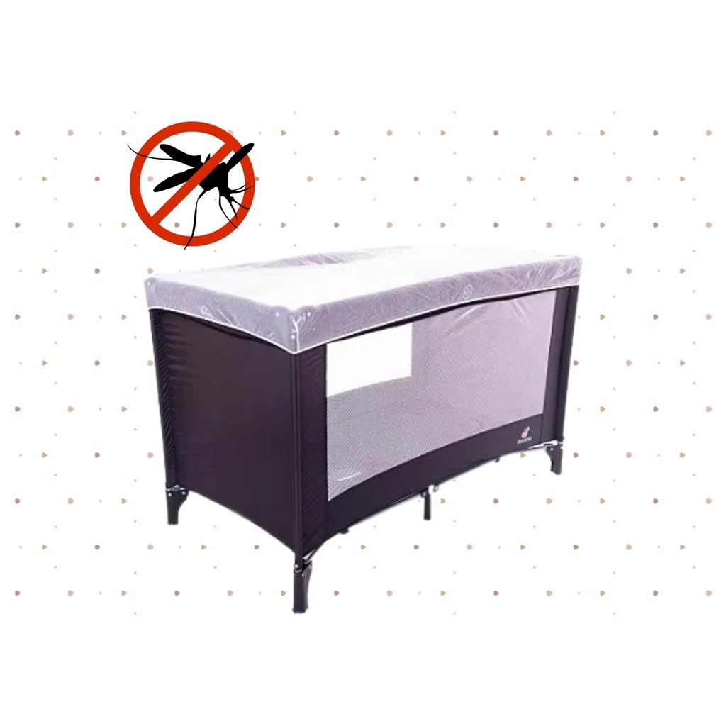 Mosquiteiro para Berço Camping, desmontavel/chiqueirinho protetor de mosquito, 1.20 x 1.20 em Oferta na Shopee