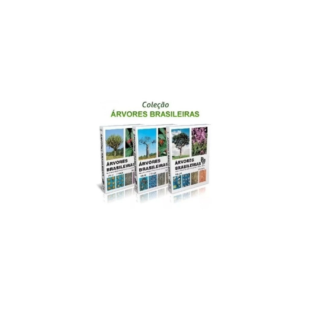 Kit Arvores Brasileiras - 3 Volumes - Harri Lorrenzi
