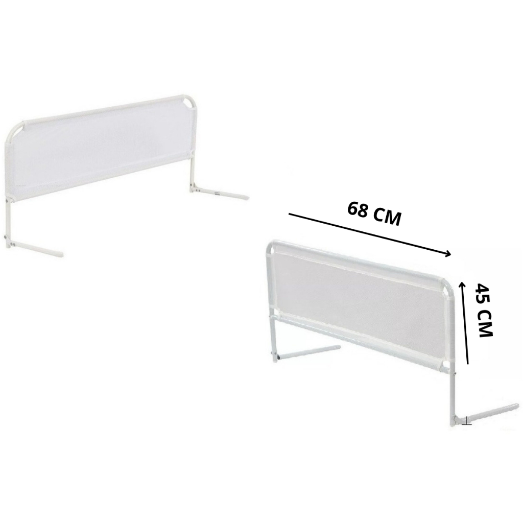 Grade de Cama Tela de Proteção Segurança Para Crianças e Idosos - P