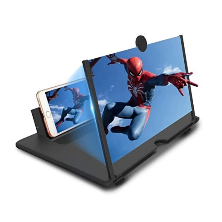 TELA MAIOR PARA CELULAR LUPA 3D AMPLIFICADOR 14 POLEGADAS