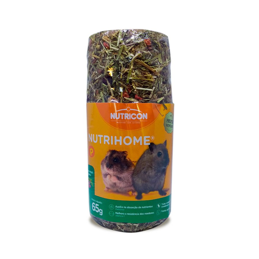 Tubo Comestível Nutrihome para Roedores P - 60g