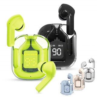 Fone De Ouvido Ruído Cancelando Earbuds Bluetooth Sem Fio HiFi Stereo Com Carregamento De…