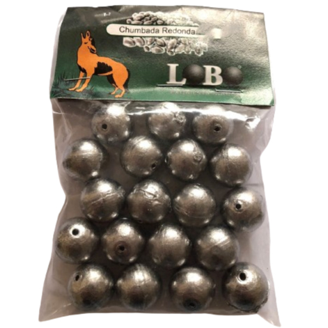 Chumbada de Pesca Redonda Bola (1 Kg) Escolher tamanho