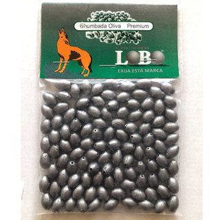 Chumbadas Oliva Para Pesca (2 KG) Escolher Tamanho