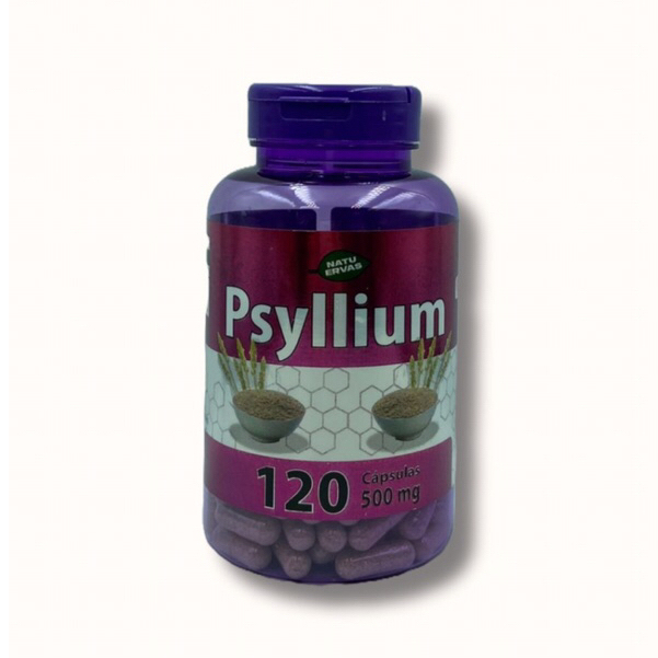 Psyllium 120 cápsulas 500mg