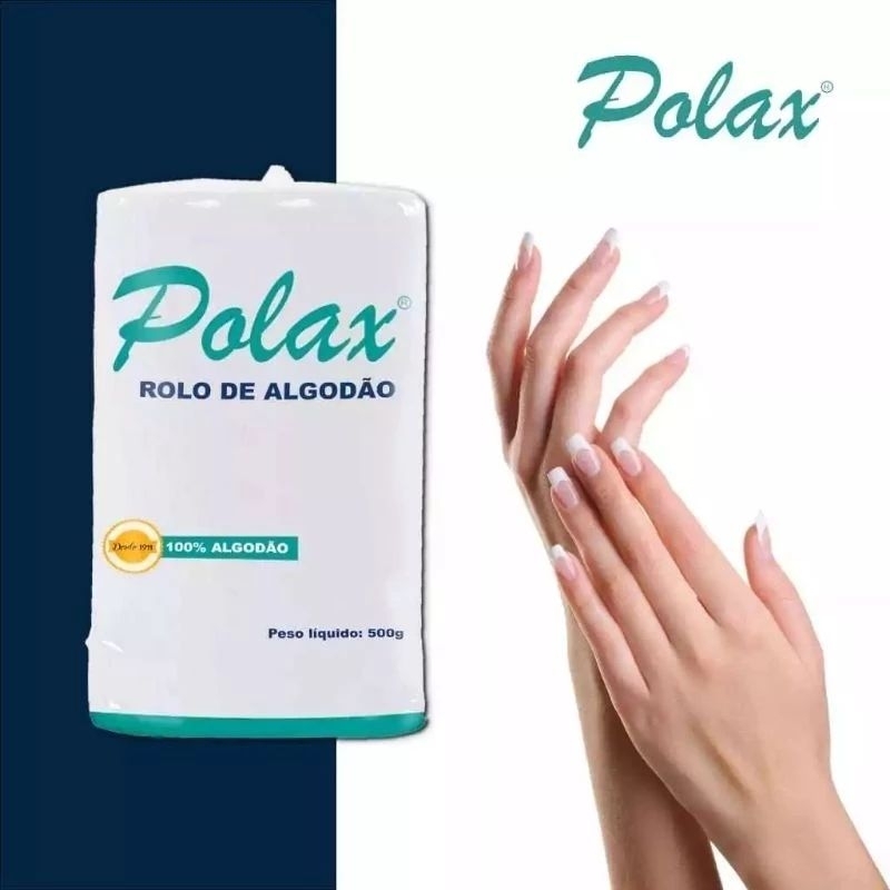 Kit com 2 Algodão Hidrófilo de 500g Cada - Polax: Multiuso e de Alta Qualidade