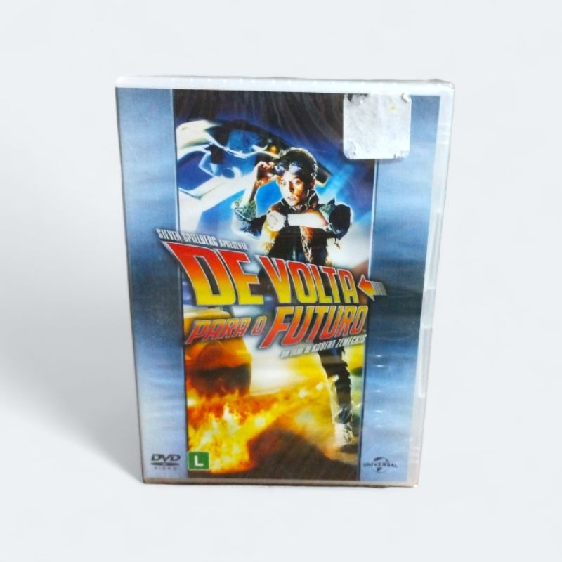 DVD De volta para o futuro - Roberto Zemeckis - Filme clássico