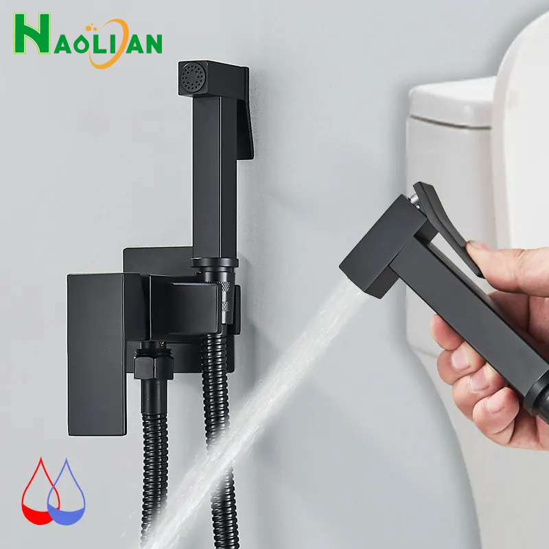 Ducha Higiênica Quadrada Metal Chuveirinho Intima Banheiro Lux 1/2 em Oferta na Shopee