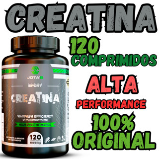 Creatina Monohidratada 120 comprimidos de 1g mais vendida 100% original