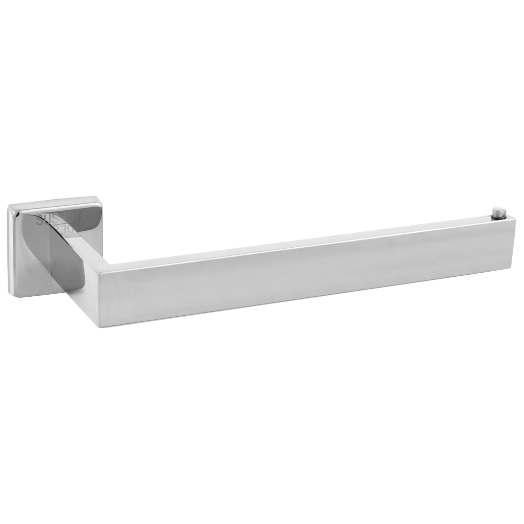 Suporte Porta Toalhas Rosto Quadrado Toalheiro Lavabo Inox