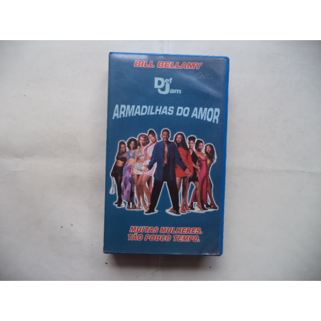 Fita Vhs Armadilhas do Amor Original Legendado Bill Bellamy