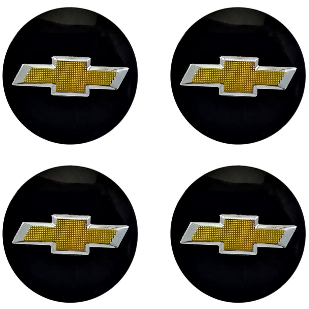 Jogo Adesivo Calota Roda 55mm Gm Chevrolet (4pçs) — imagem 2 de 2