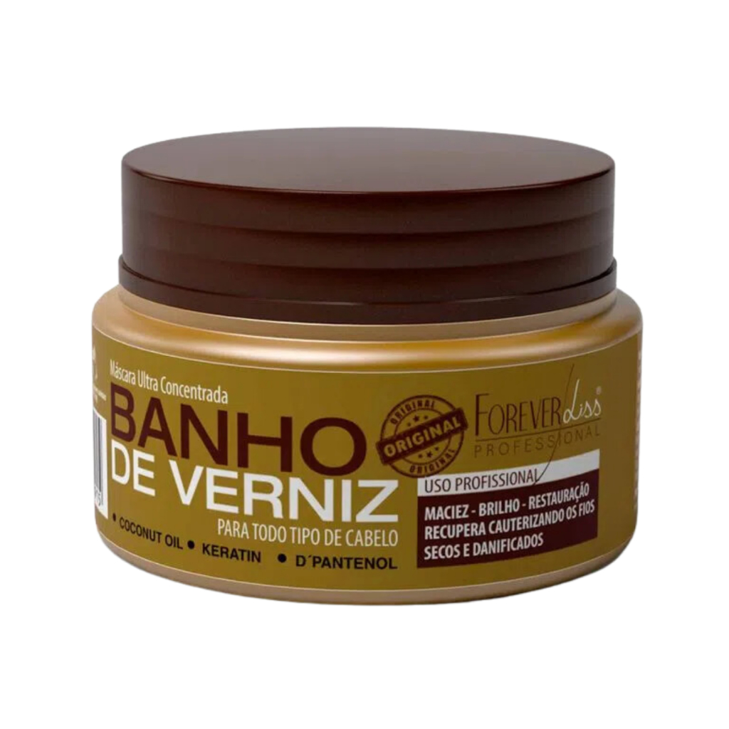 Mini Máscara Banho De Verniz Forever Liss 40g