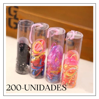 200 unidades / lote acessórios para o cabelo headwear cabelo anel cordas titular rabo de cavalo