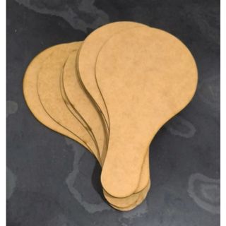Kit 60 Unidades de Raquetes PEQUENAS MDF para LEMBRANCINHA Aniversário