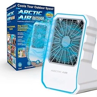Ar Condicionado Climatizador Umidificador Ventilador Agua E Gelo Com LED PortátiL