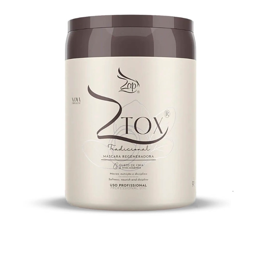 Zap Bt-o.x Ztox Macadamia Alisa e Elimina Frizz - 950g