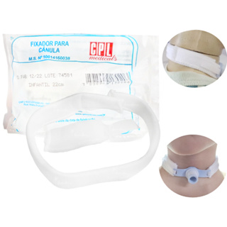 Fixador De Canula De Traqueostomia Com Fechamento Em Velcro em Oferta na Shopee