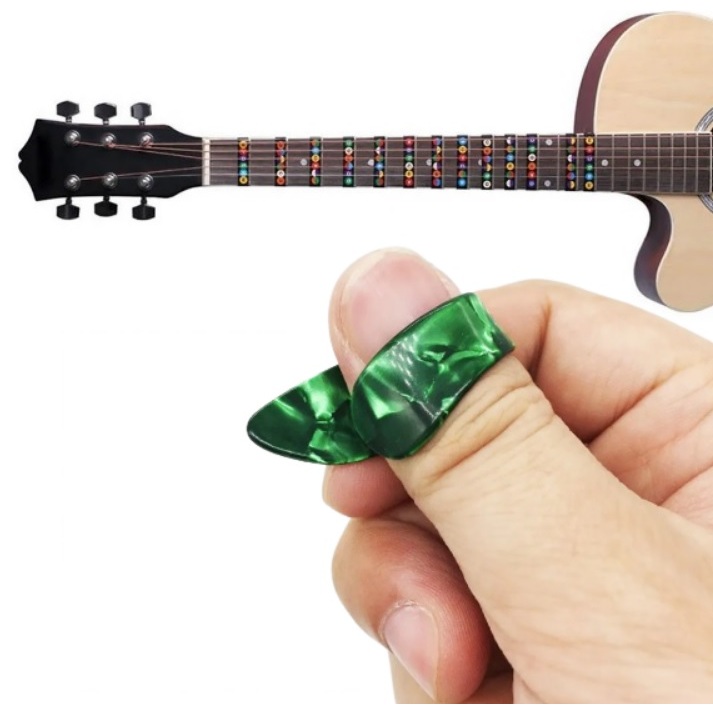 kit Com 2 Dedeiras Dedeira Para Violão viola Aço Nylon 7 Cordas Viola Caipira