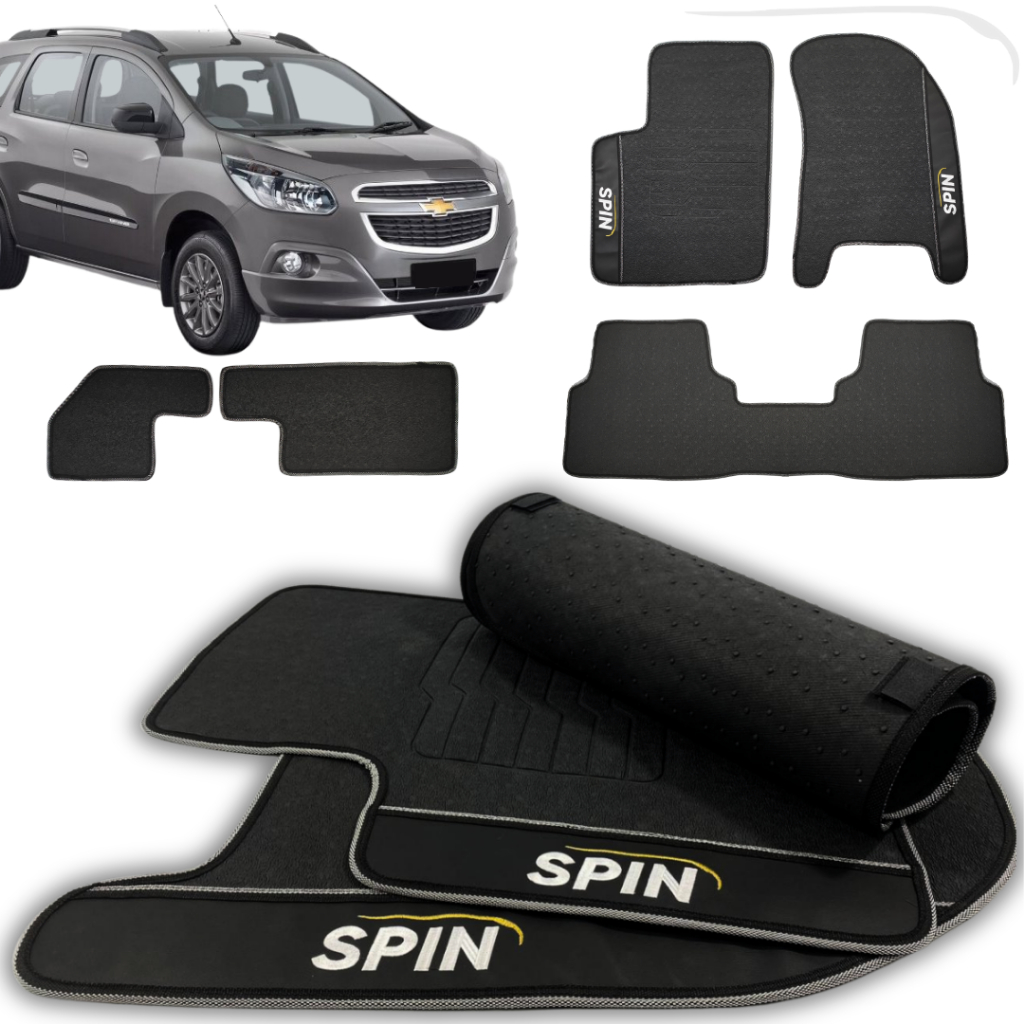 Tapete Spin 2012 2013 2014 2015 2016 2017 Emborrachado Personalizado Premium Linha Exclusiva